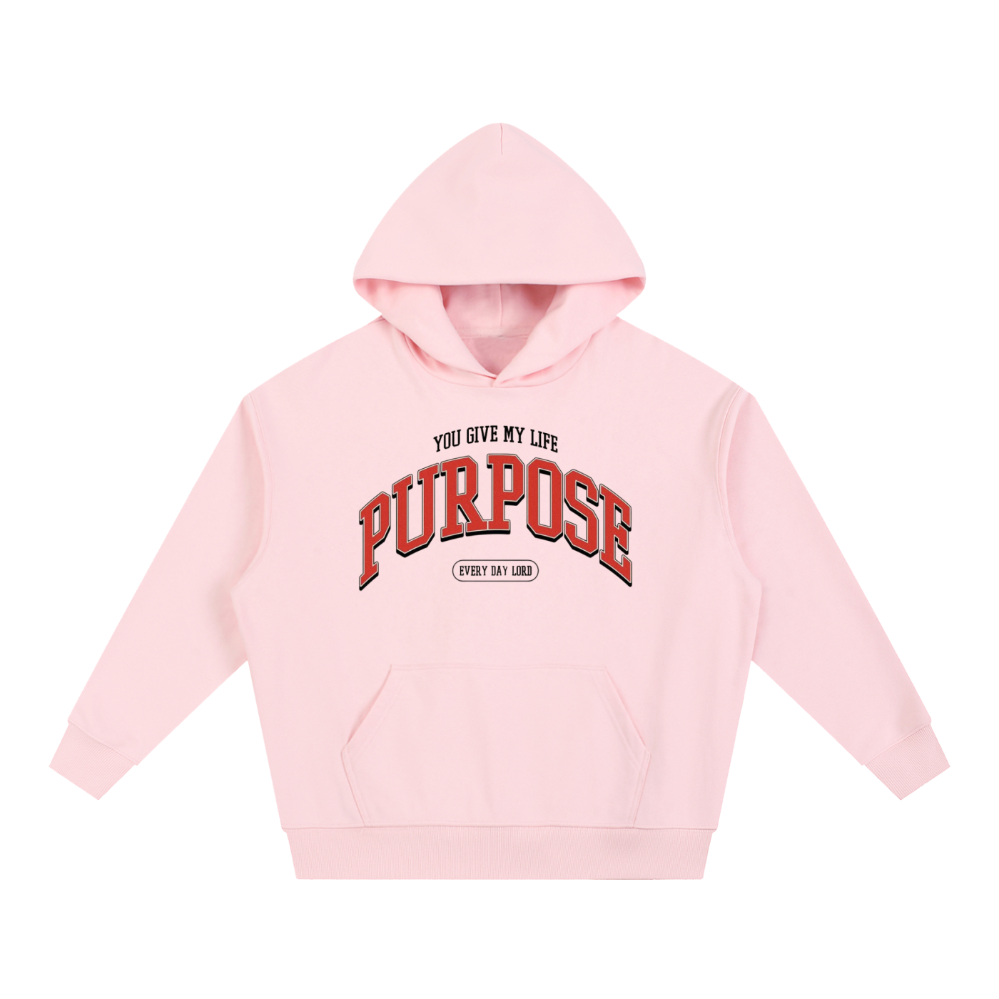 Purpose Essential Boxy Heavyweight Drop-Shoulder Hoodie