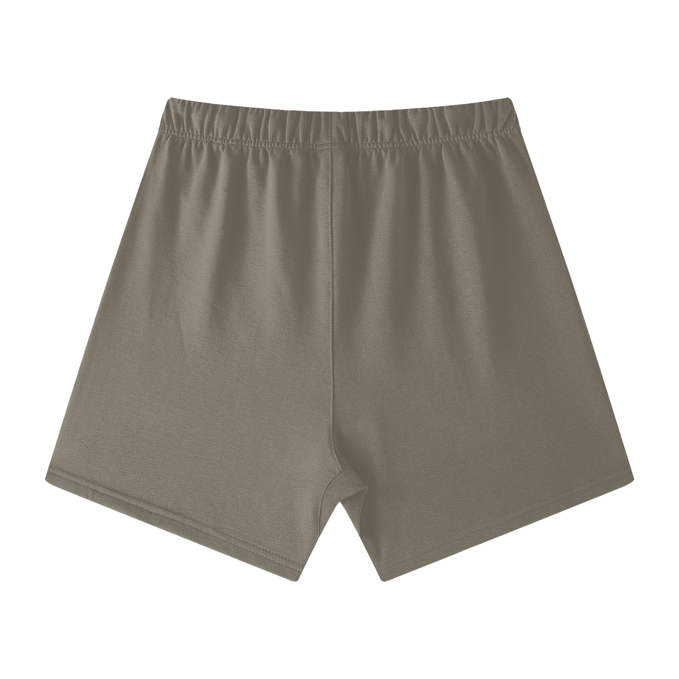 Essence Logo Unisex Earth Tone Loose Fit Cotton Shorts