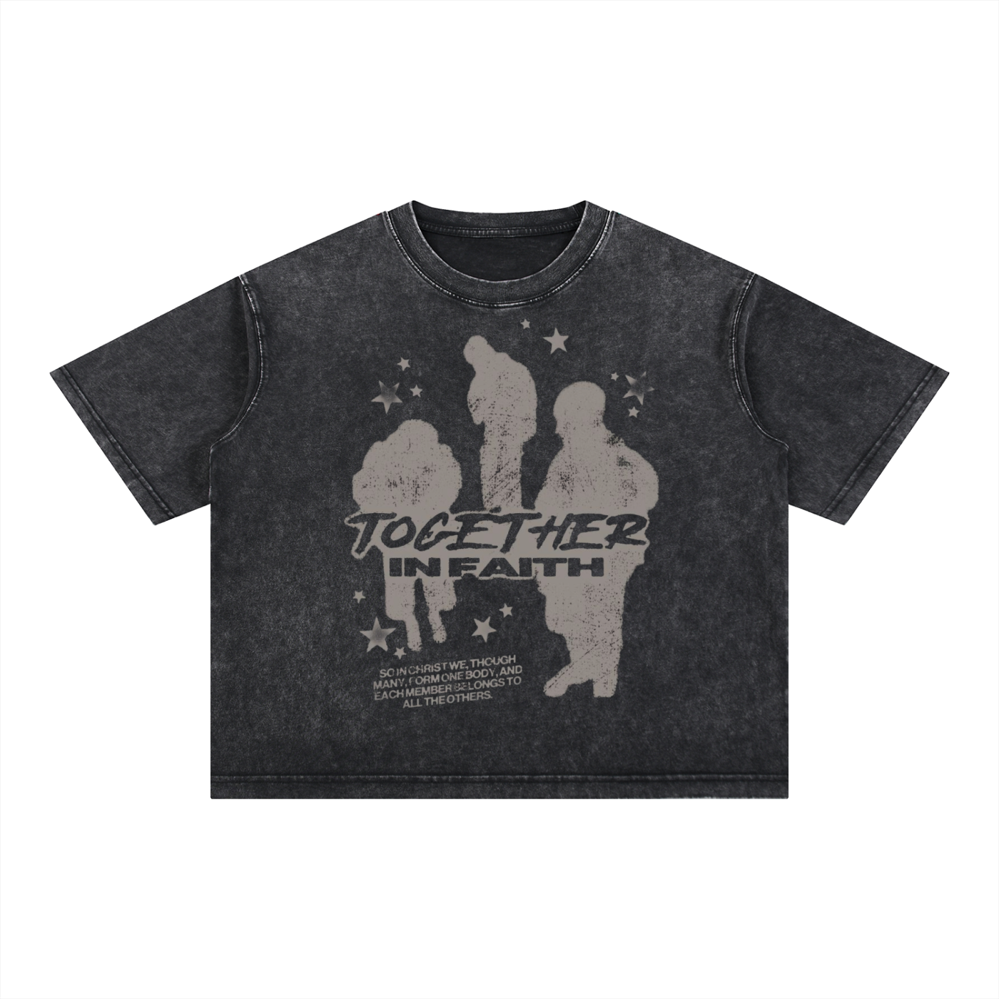 Together in Faith Mineral Wash Boxy T-Shirt