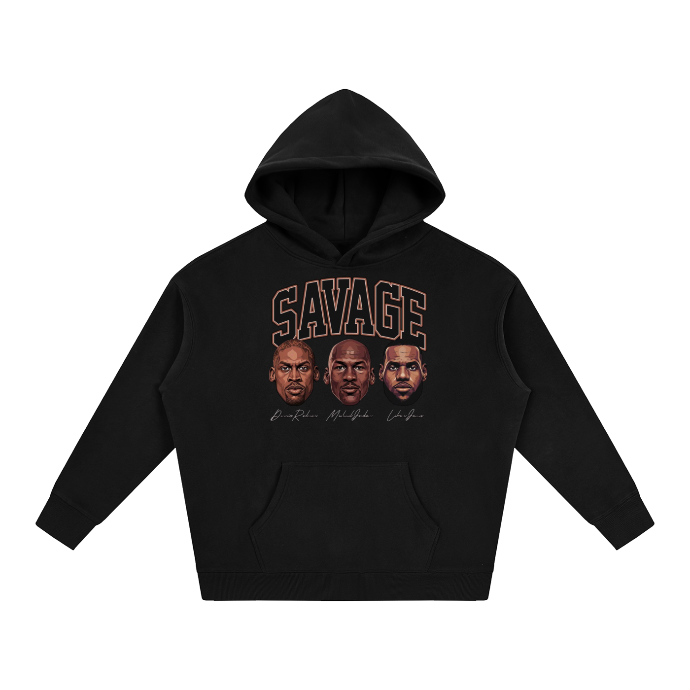 Savage Greats Oversize Fleeced Hoodie