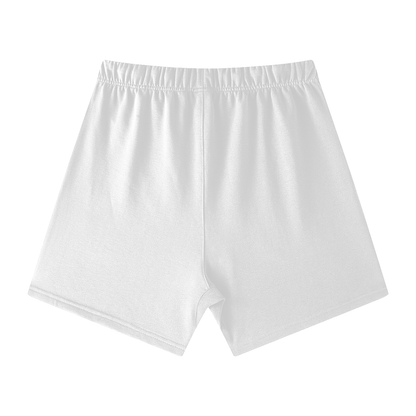 Triple star Unisex Earth Tone Loose Fit Cotton Shorts