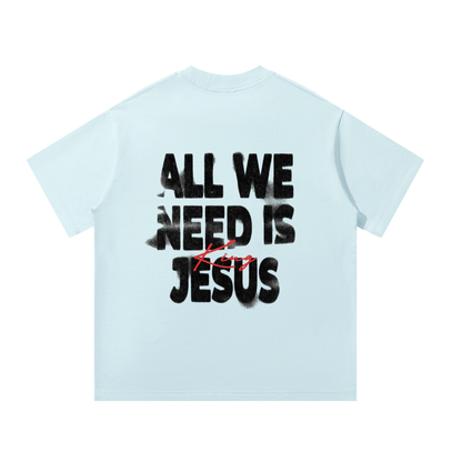 King Jesus Unisex Oversized T-Shirt