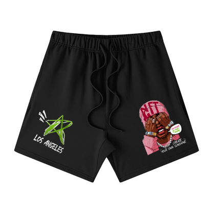 Create your own Sunshine Loose Fit Cotton Shorts