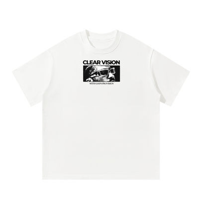 Clear Vision with Gods Provision Oversized T-Shirt