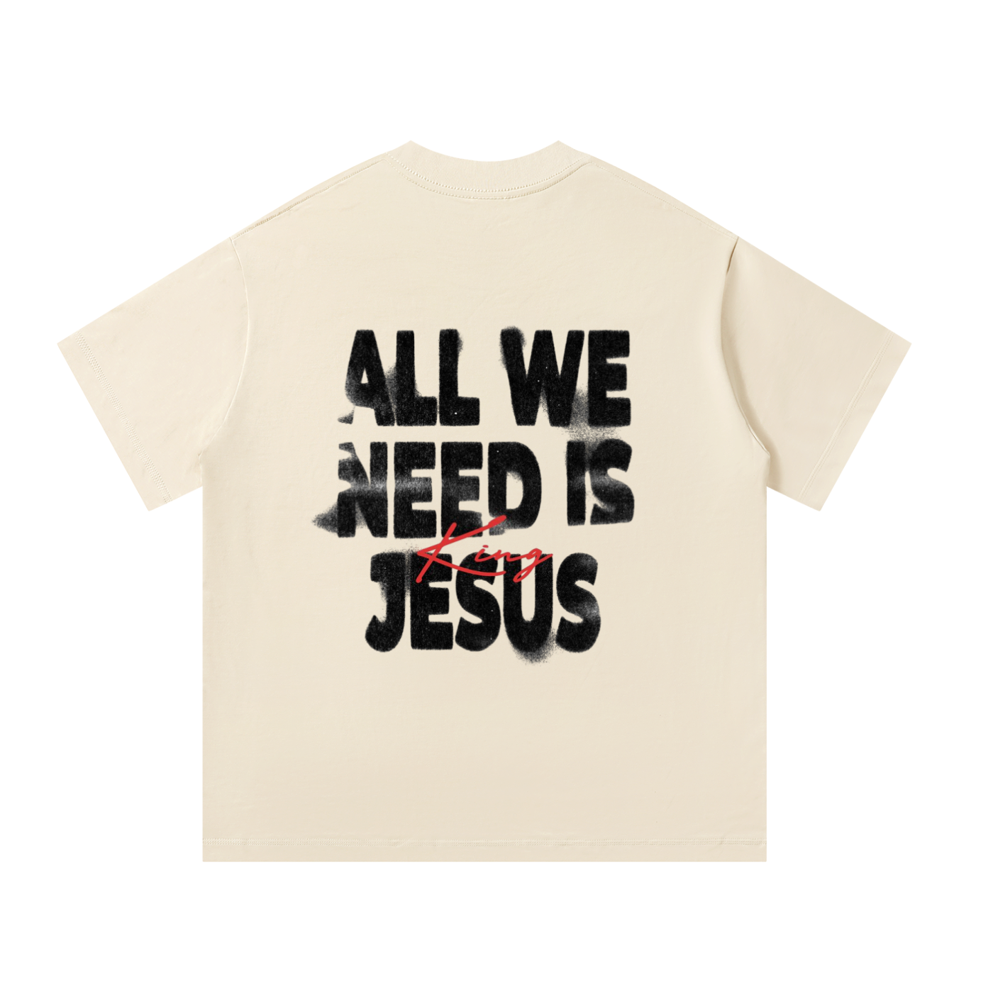 King Jesus Unisex Oversized T-Shirt