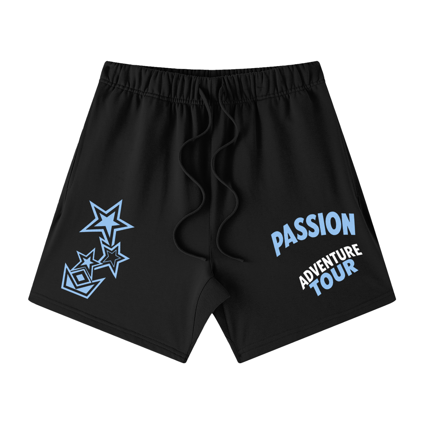 Passion Adventure Tour Loose Fit Cotton Shorts