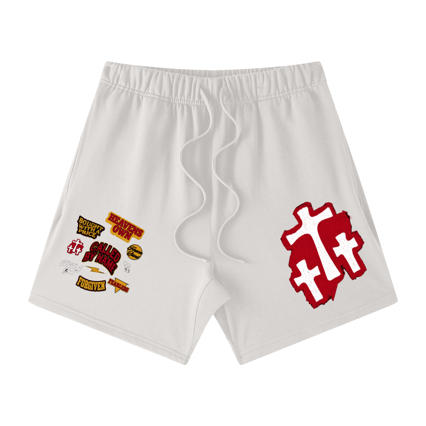 Called by Name Loose Fit Cotton Shorts
