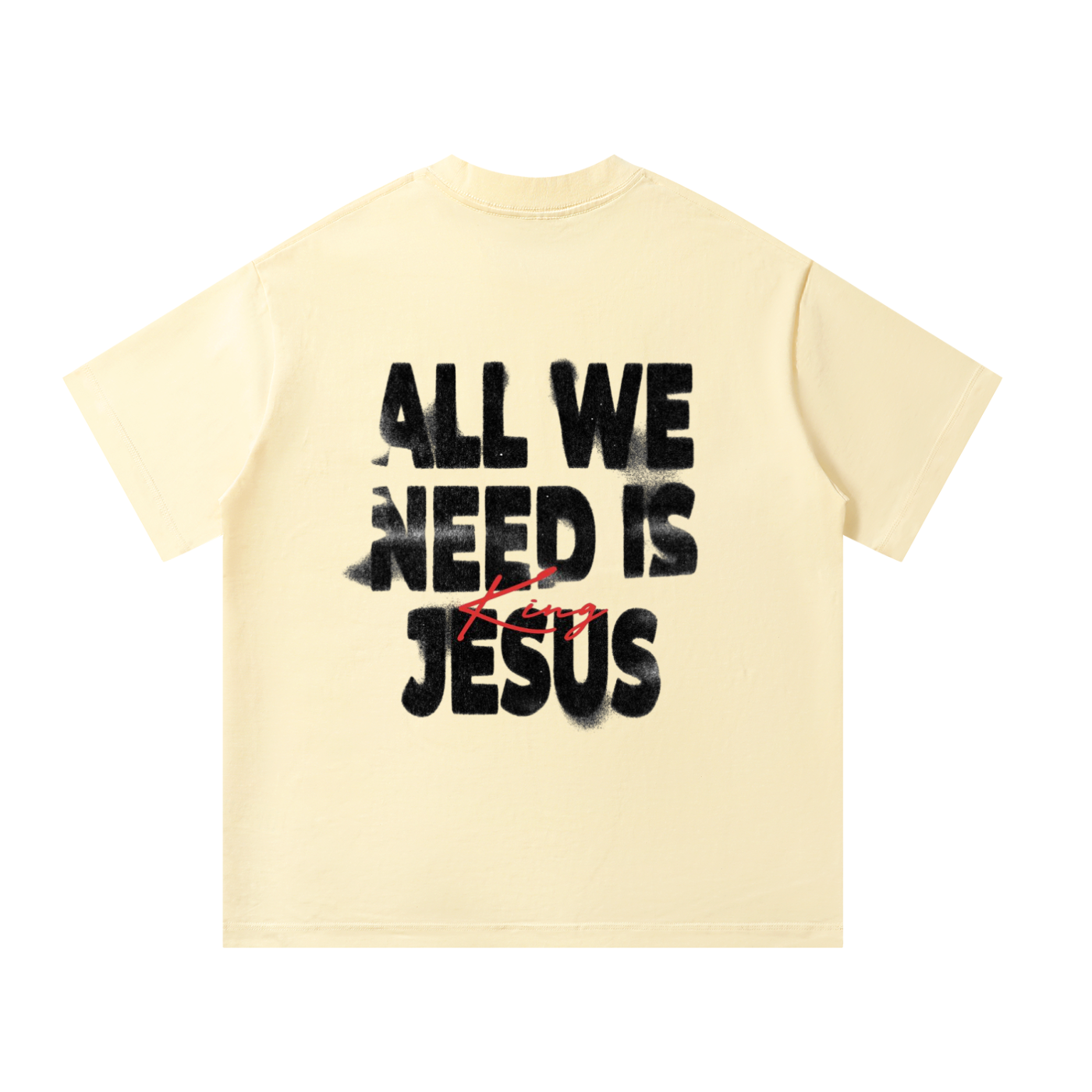 King Jesus Unisex Oversized T-Shirt