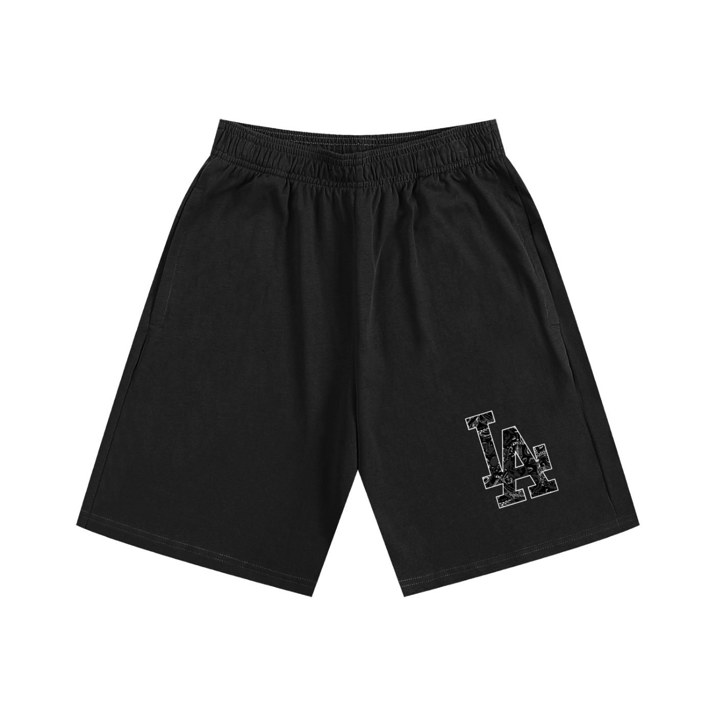 LA Camouflage Essential Heavyweight Cotton Shorts