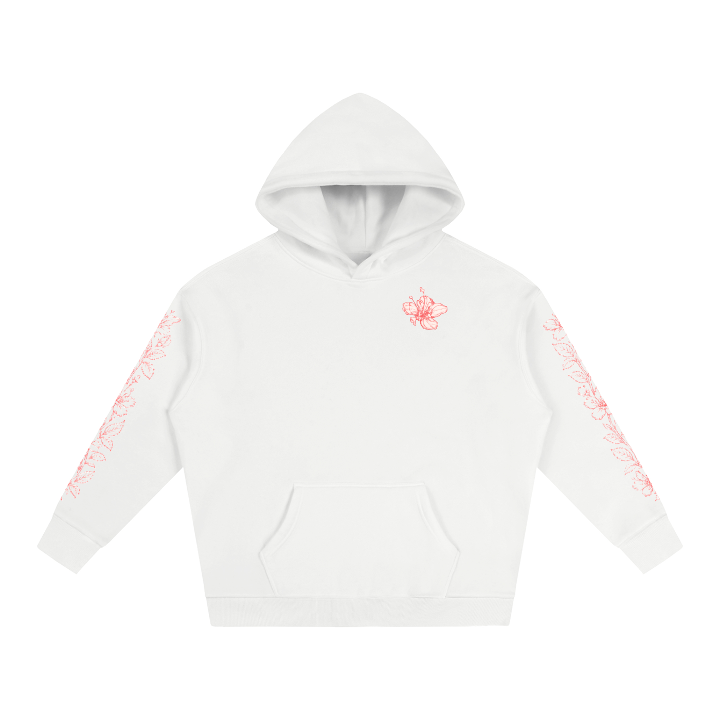 Love Yourself Oversize Fleeced Hoodie