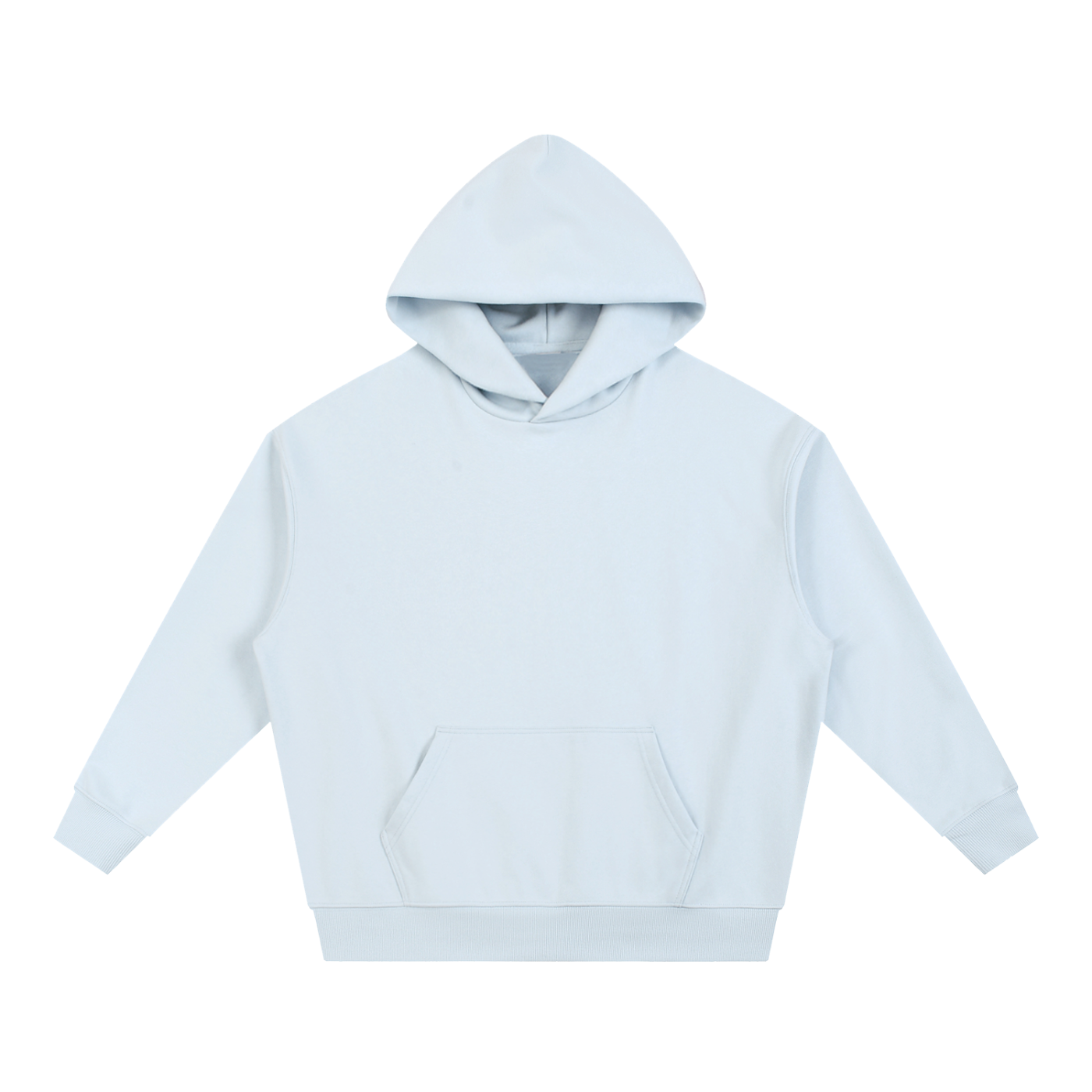 Mustangf Essential Boxy Heavyweight Drop-Shoulder Hoodie