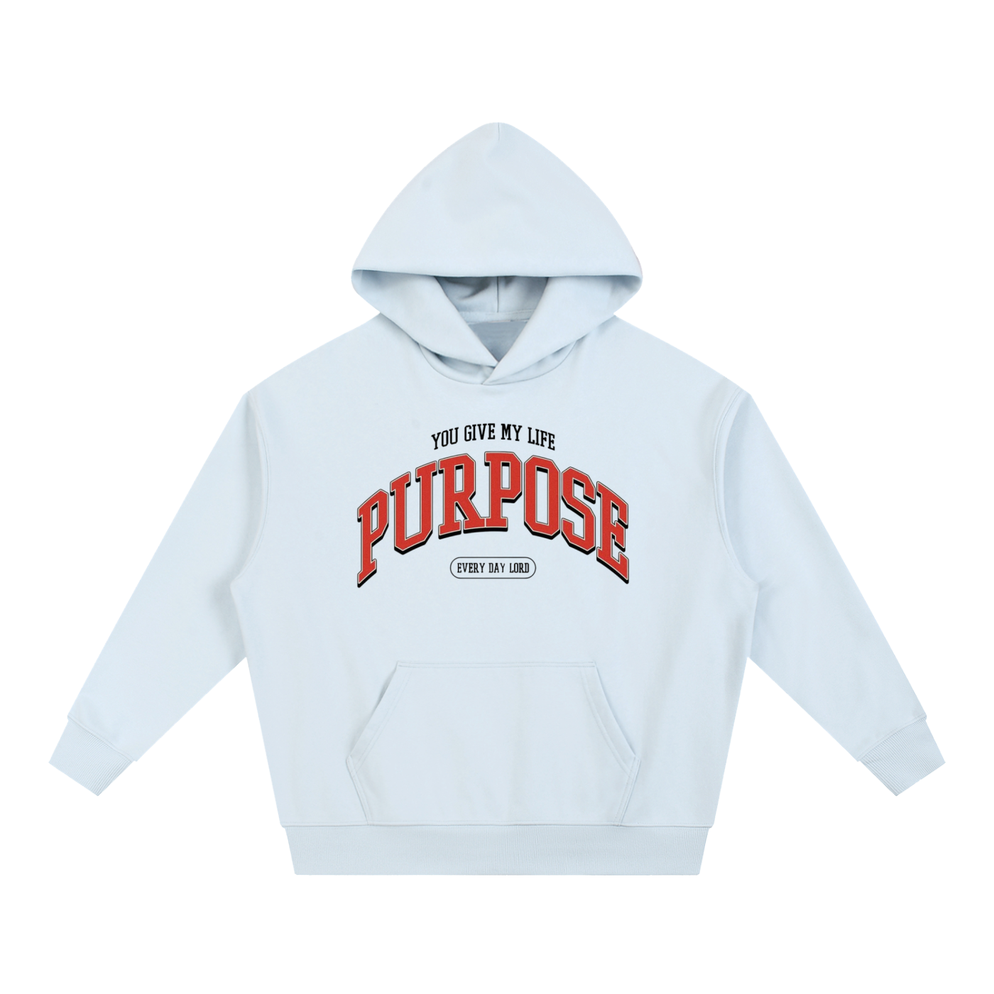 Purpose Essential Boxy Heavyweight Drop-Shoulder Hoodie