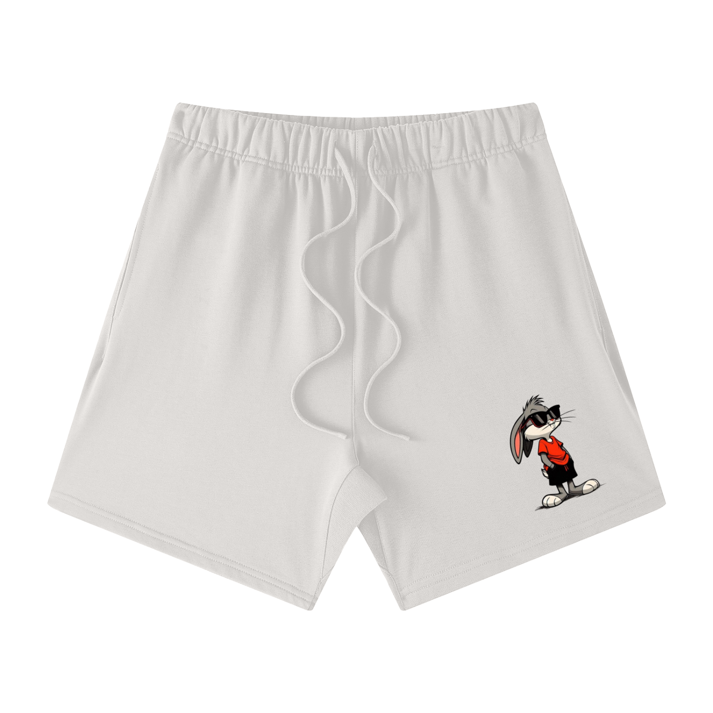 Unisex Earth Tone Loose Fit Cotton Shorts